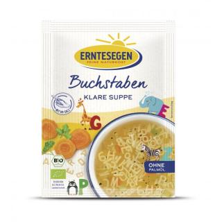 Suppe Buchstaben