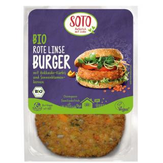 Burger Gemüse-Rote Linse, 2 St.