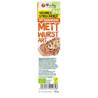 Wheaty Veganes Streicherle Mettwurst Art