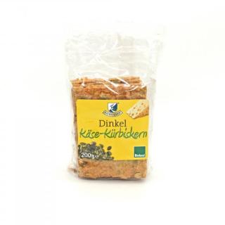 Knäcke Dinkel Käse Kürbiskern