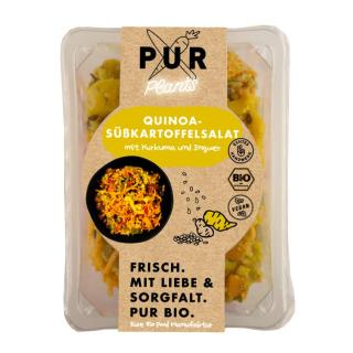 Quinoa-Süßkartoffel- salat mit Kurku.+Ingwer