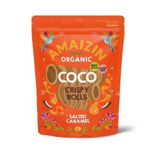 Coco cr.rolls s.Caramel Waffelröll. Eisbecher
