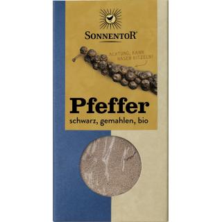 Pfeffer schwarz gemahlen                                            #