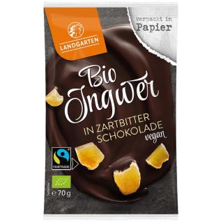 Ingwer in  ZB Schokolade