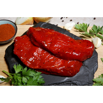 Rinder-Steak mariniert