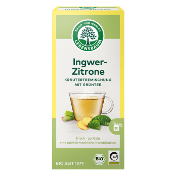 Grüntee Ingwer Zitrone TB