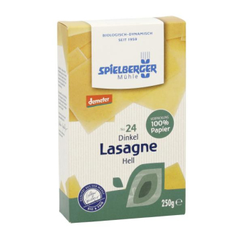 Dinkel Lasagne hell