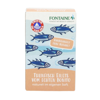 Thunfisch, echter Bonito, natur