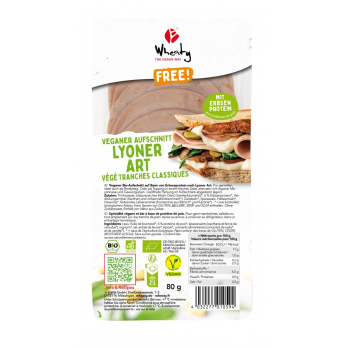 Veganer Aufschnitt Lyoner Art