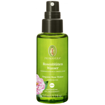 Rosenblüten Wasser