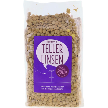 Linsen Braune Teller-