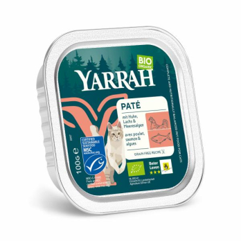 Katzenfutter: Lachs+Alge Paté