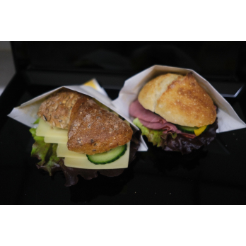 Belegtes Brötchen