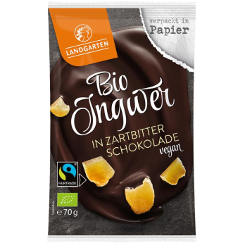 Ingwer in  ZB Schokolade