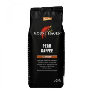 Kaffee Peru gemahlen