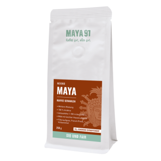 Kaffee Maya ent- coffeiniert, gemahlen
