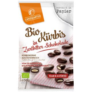 Kürbiskerne in ZB Schokolade  -vegan-