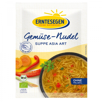 Suppe Gemüse Nudel Asia
