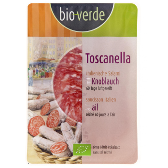 Toscanella, Salami mit Knoblauch