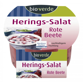 Herings-Salat Rote-Beete