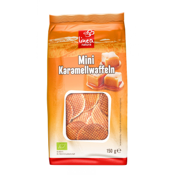 Mini Karamellwaffeln