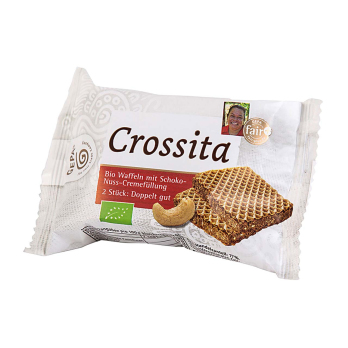 Crossita,  Schoko-Nuss- Waffelschnitte                          #