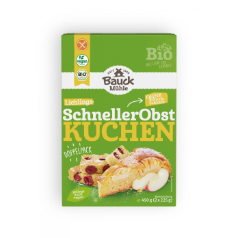 Backmix schneller Apfel-/Obstkuchen