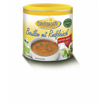 Bouillon mit Rindfleisch, Dose