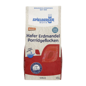 Porridgeflocken Hafer Erdmandel
