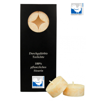 Teelichter creme