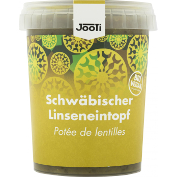 Schwäbischer Linseneintopf