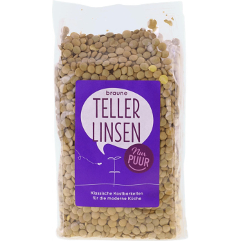 Linsen Braune Teller-