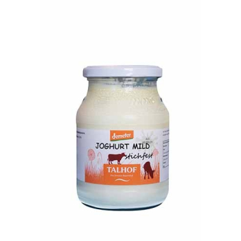 Joghurt natur aus Heumilch, stichfest