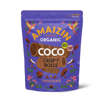 Coco cr.rolls Schoko Waffelröll. Eisbecher