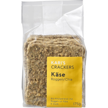 Cracker Käse Roggen/Chia